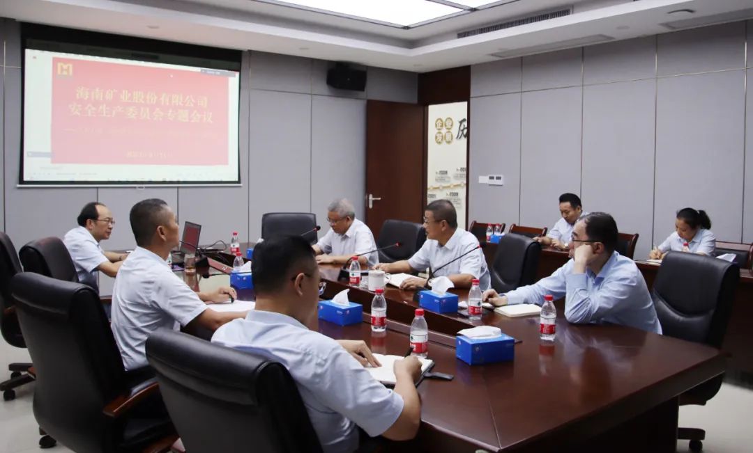 海南礦業(yè)安委會(huì)學(xué)習(xí)宣貫《關(guān)于進(jìn)一步加強(qiáng)礦山安全生產(chǎn)工作的意見》